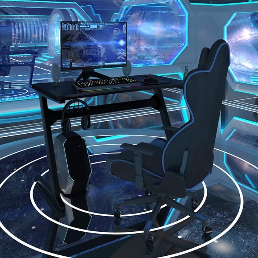Esports Gaming Mouse Pad - Gaming Desk, Z Shaped Ergonomic Gaming