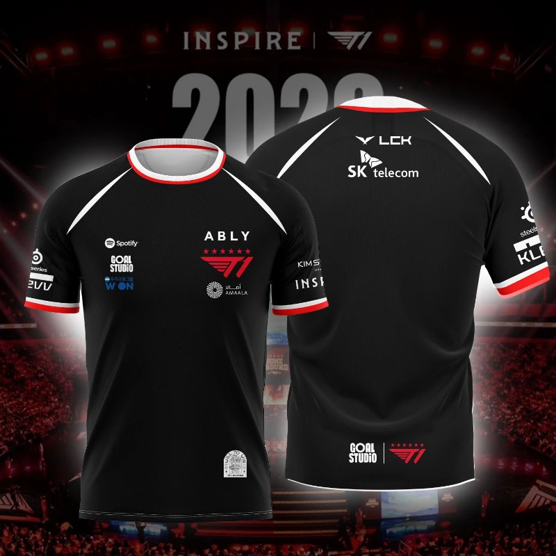 Esports Gaming Team - 2026 New Family Kids Tees T1