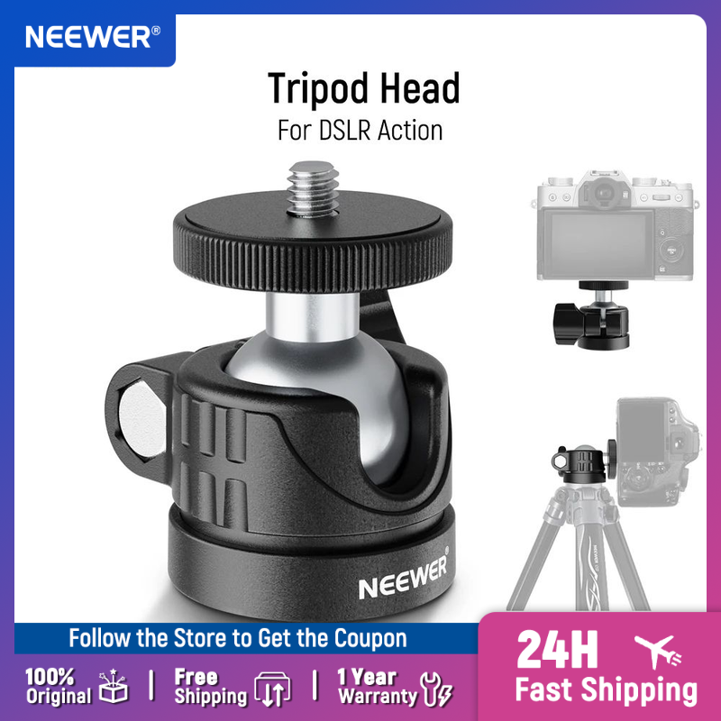 NEEWER Mini Ball Head, Portabl – обзор и цена Webcam Ring Light