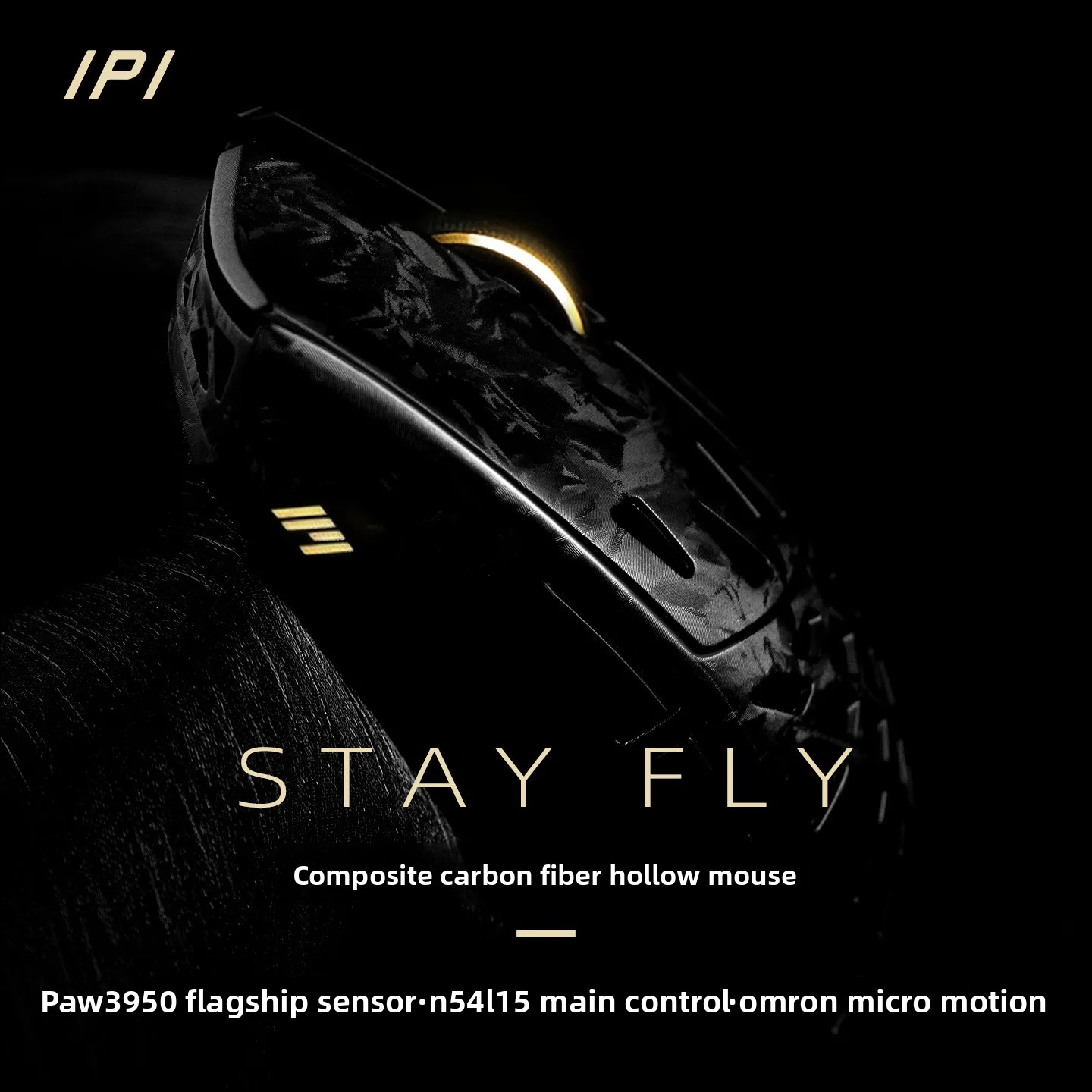 IPI STAY FLY Dual 8K PAW3950 M – обзор и цена Esports Gaming Mouse