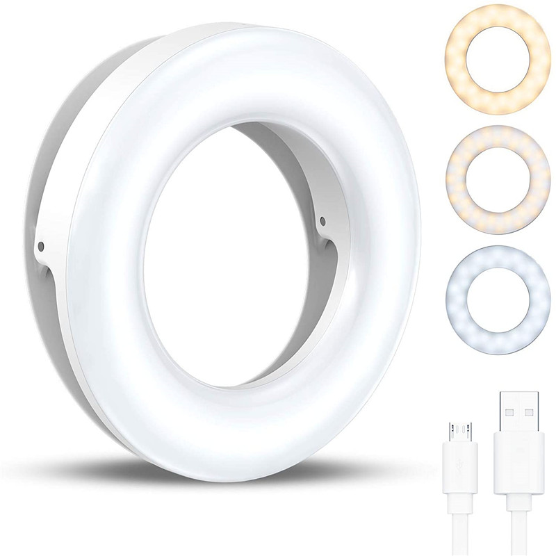 Portable LED Clip Ring Light 4 – обзор и цена Webcam Ring Light