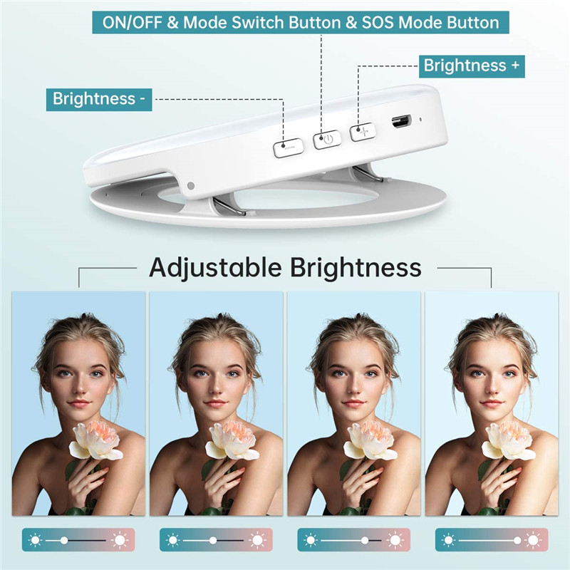 Portable LED Clip Ring Light 4 – обзор и цена Webcam Ring Light