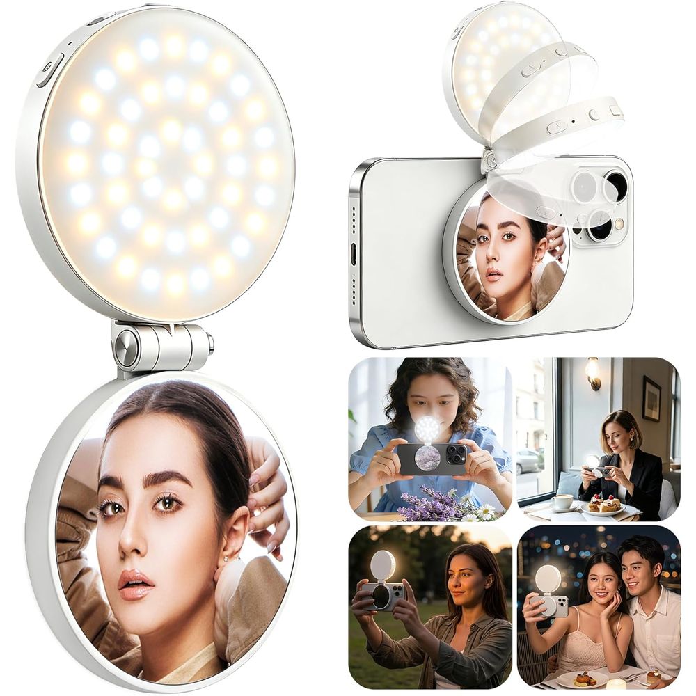 Rechargeable LED Ring Light wi – обзор и цена Webcam Ring Light