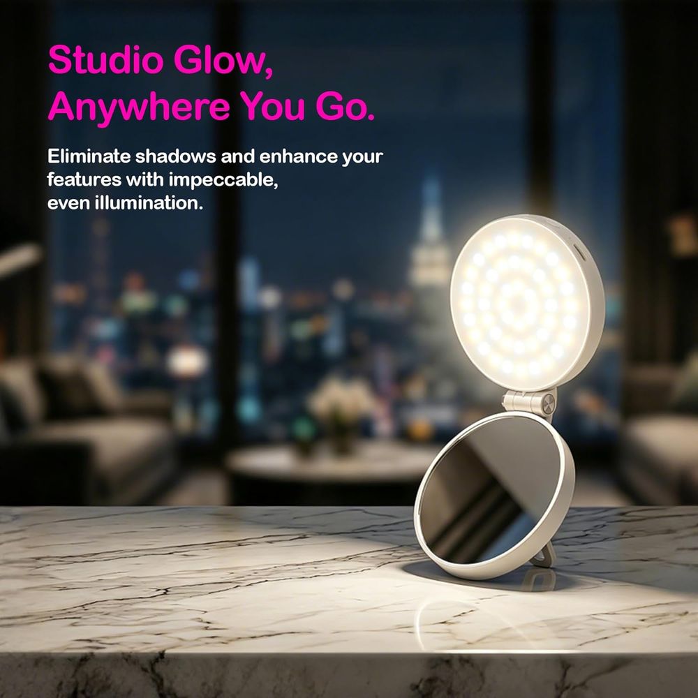 Rechargeable LED Ring Light wi – обзор и цена Webcam Ring Light