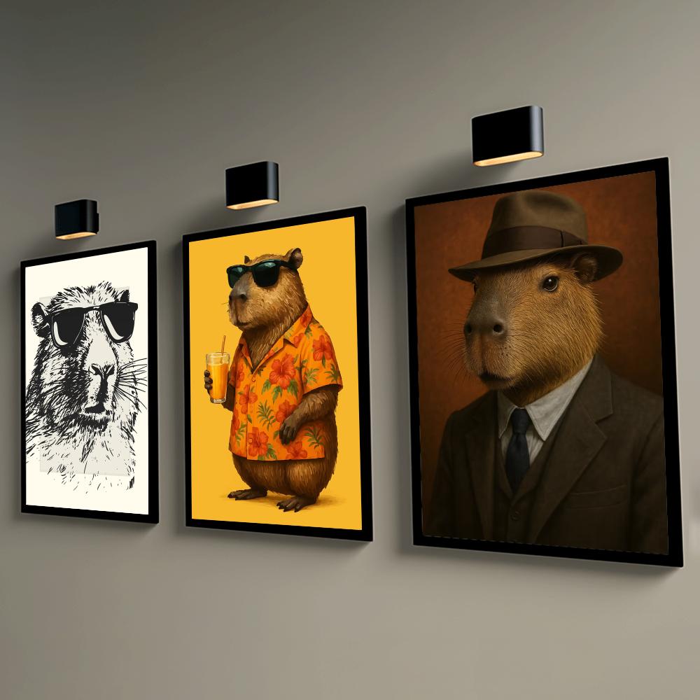 Sunglasses Capybara Print Wall – обзор и цена Esports And Gaming Lounge