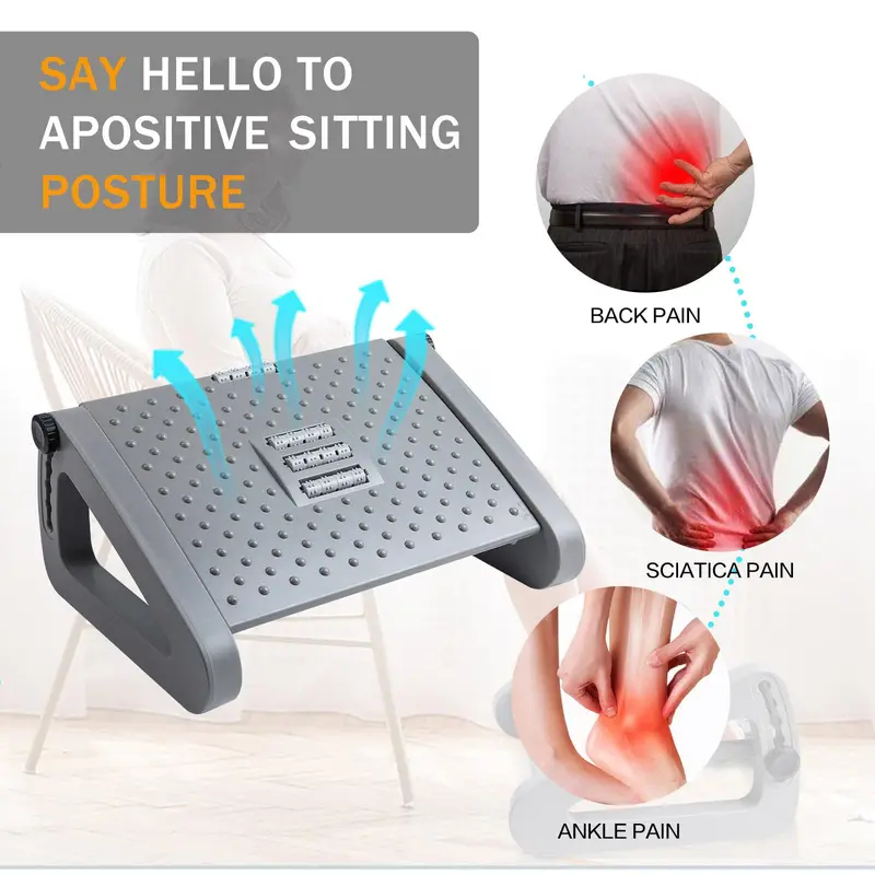 Portable Under Desk Foot Rest, – обзор и цена Footrest Under Desk