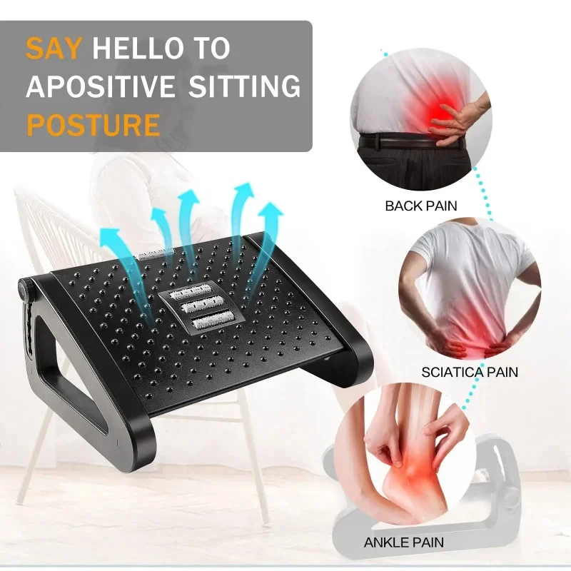 White Triangle Adjustable Foot – обзор и цена Footrest Under Desk