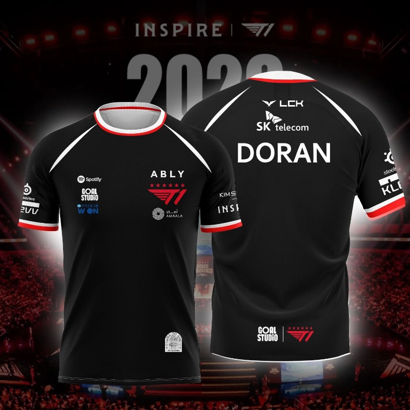 2026 New Family Kids Tees T1 E – обзор и цена Esports Gaming Team
