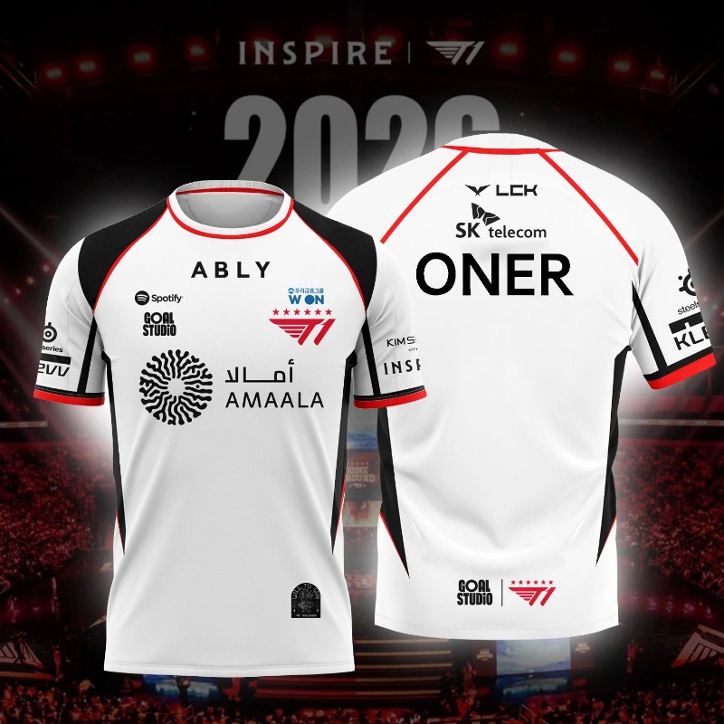 2026 New Family Kids Tees T1 E – обзор и цена Esports Gaming Team