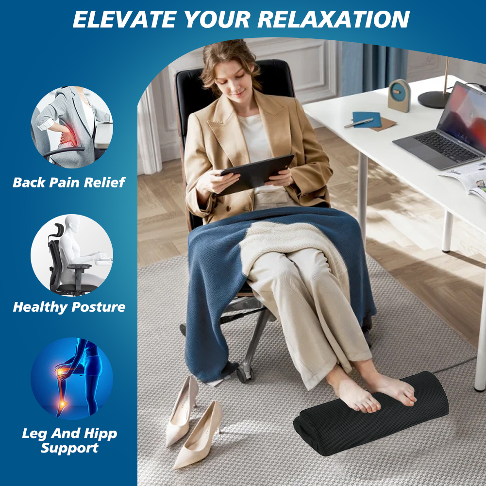 Memory Foam Office Foot Stool  – обзор и цена Footrest Under Desk