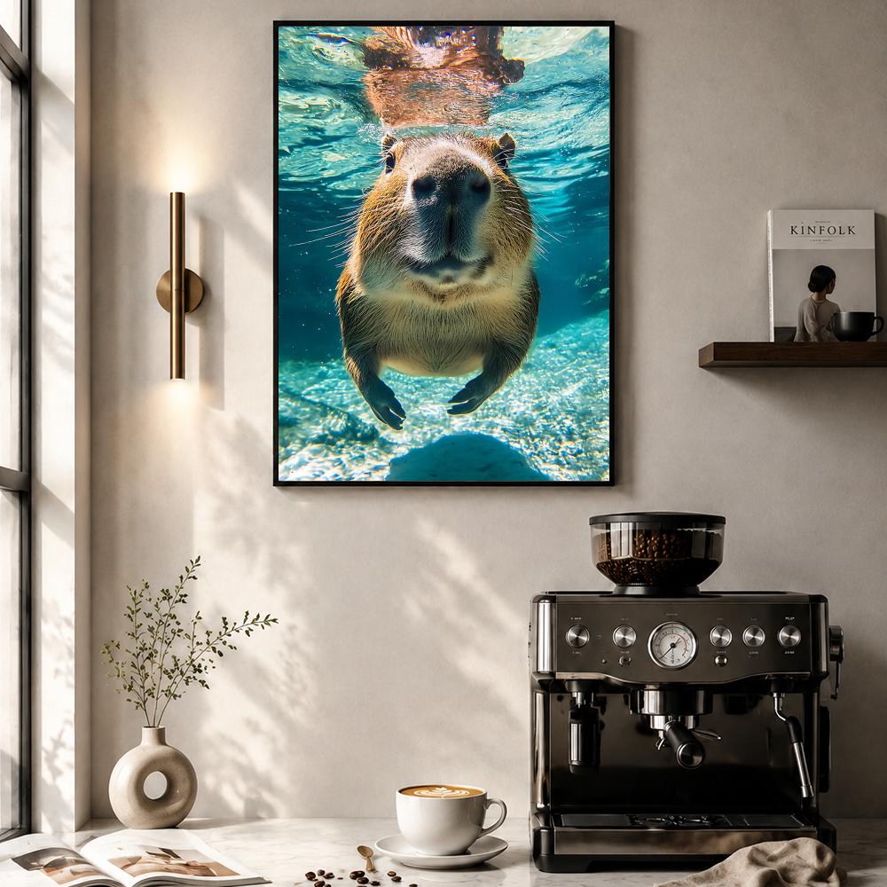 Healing Capybara Poster Art Po – обзор и цена Esports And Gaming Lounge