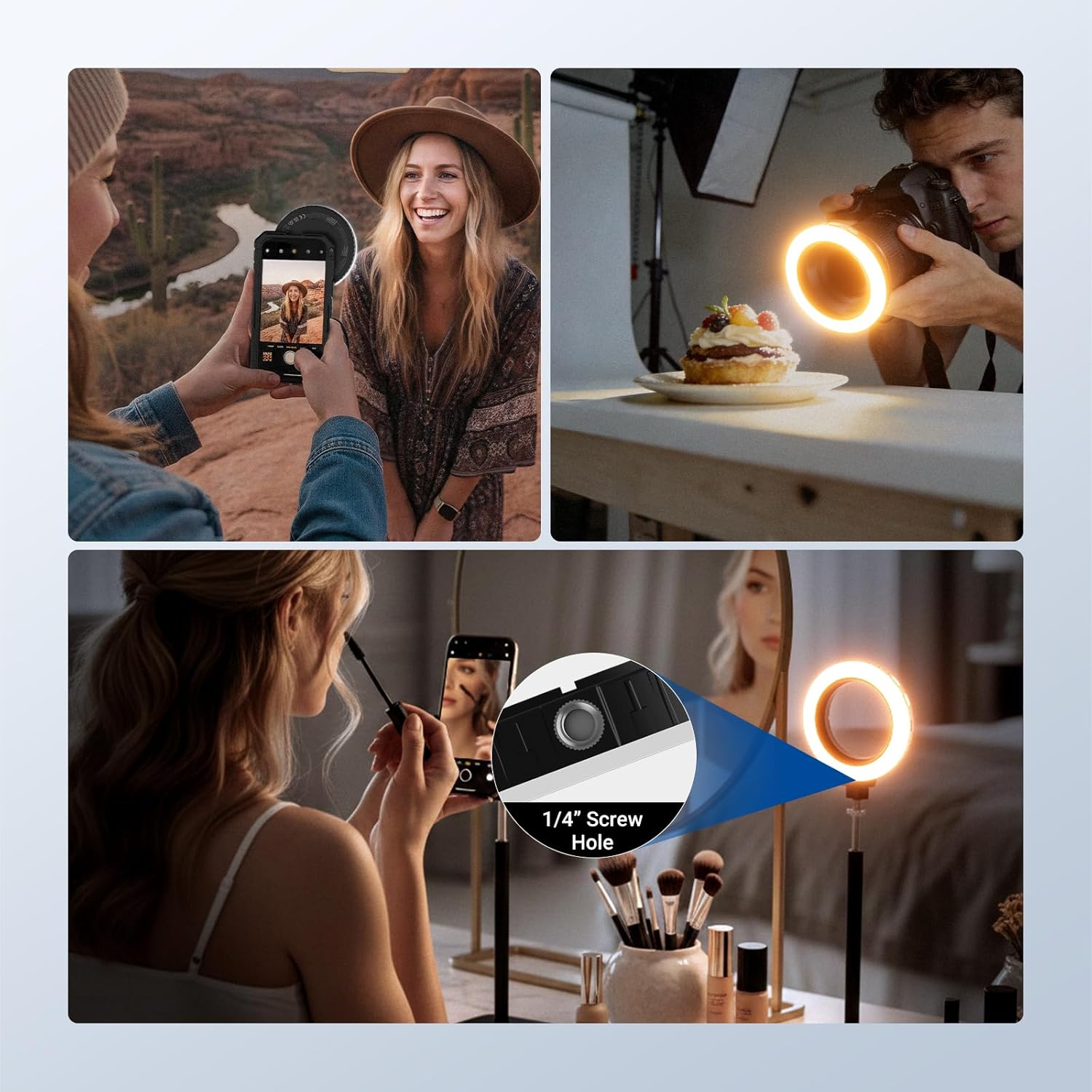 NEEWER Basics 67mm Threaded Ri – обзор и цена Webcam Ring Light