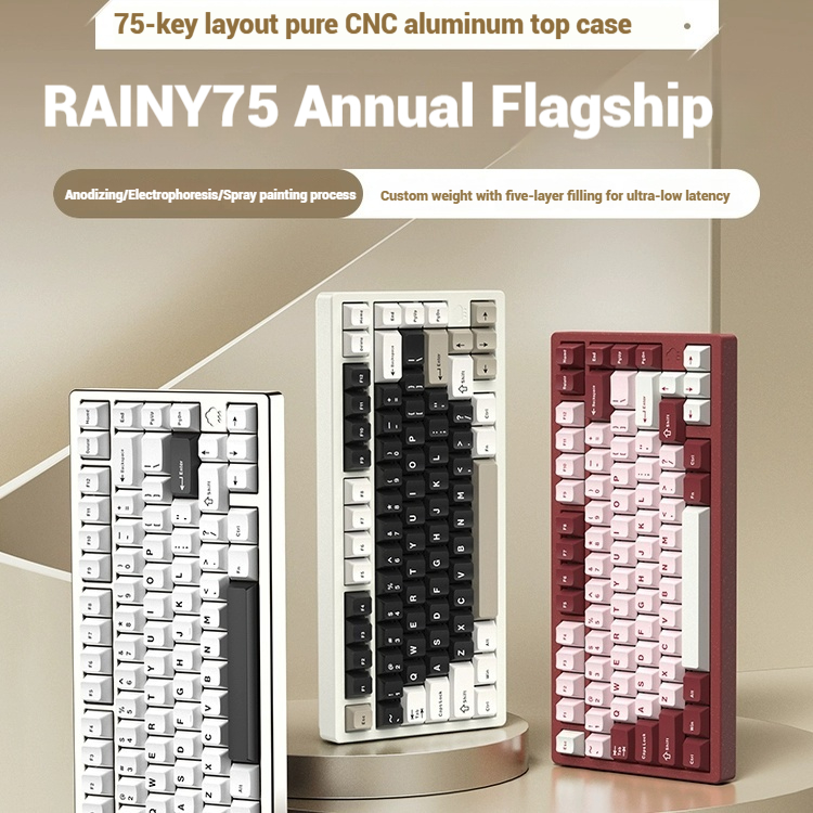 Wireless Bluetooth RAINY75 Cus – обзор и цена Esports Gaming Keyboard