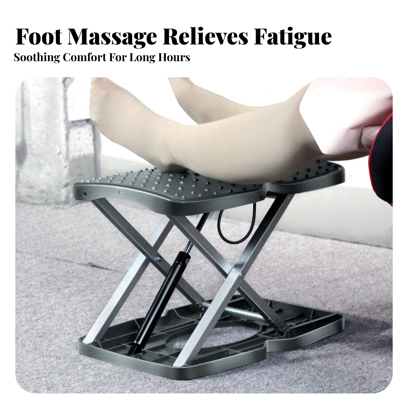 Adjustable Padded Footstool No – обзор и цена Footrest Under Desk