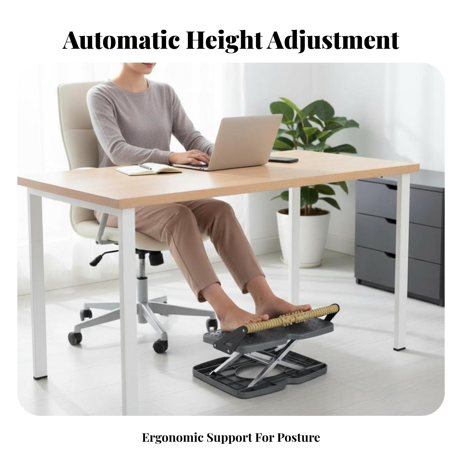 Adjustable Padded Footstool No – обзор и цена Footrest Under Desk