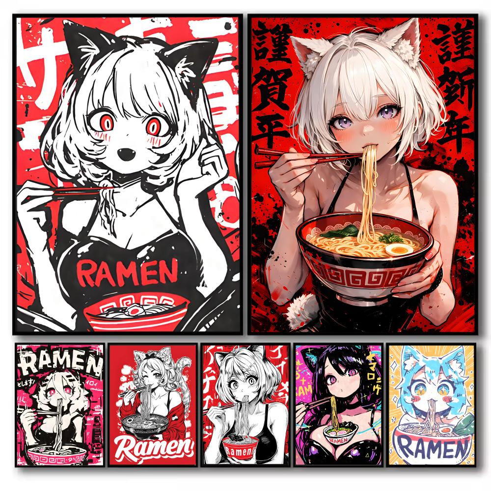Anime Cat Girl Painting Callig – обзор и цена Esports And Gaming Lounge