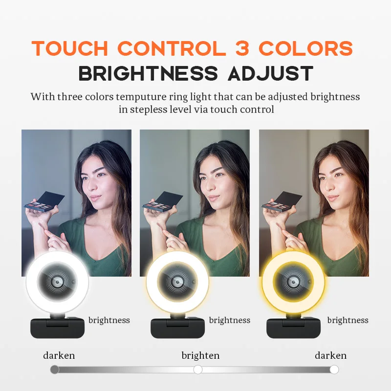 Best Seller Auto Focus Web Cam – обзор и цена Webcam Ring Light