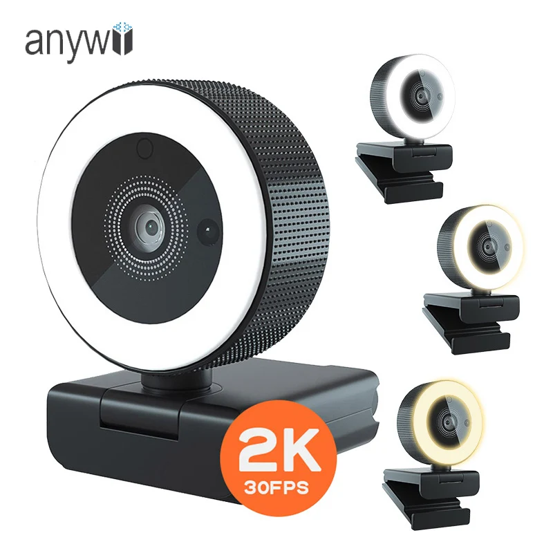 Best Seller Auto Focus Web Cam – обзор и цена Webcam Ring Light