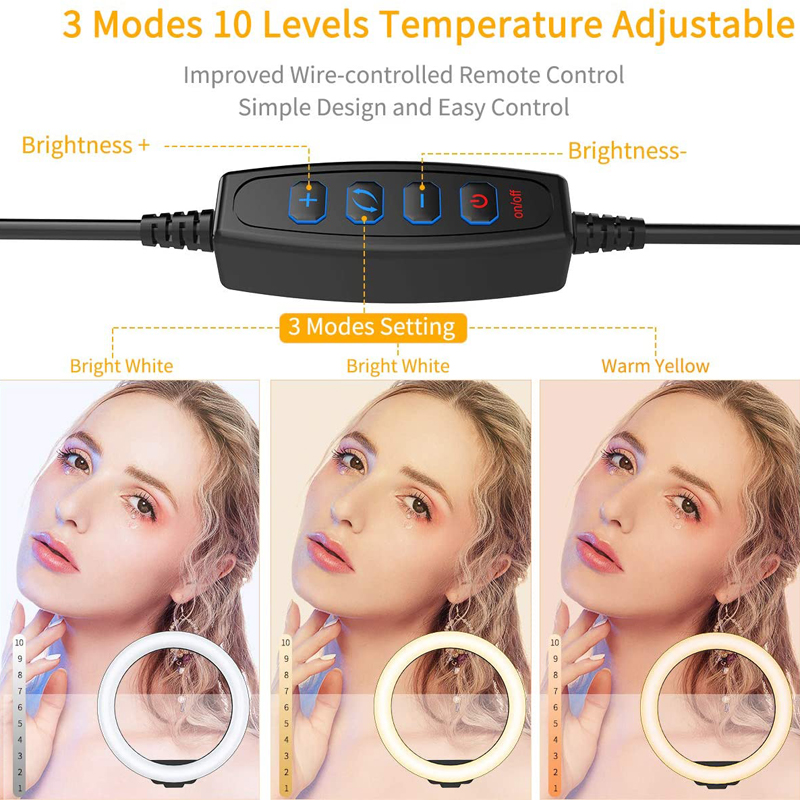 16/26/33cm Selfie Ring Light P – обзор и цена Webcam Ring Light