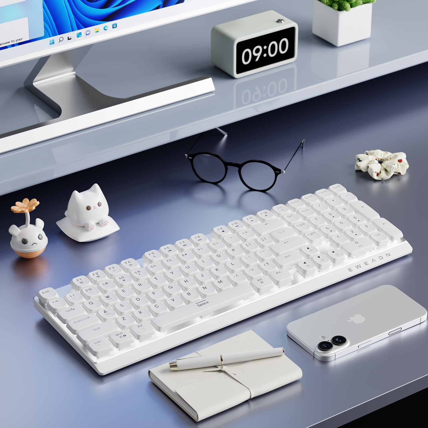 EWEADN Wireless Low-Profile Me – обзор и цена Esports Gaming Keyboard