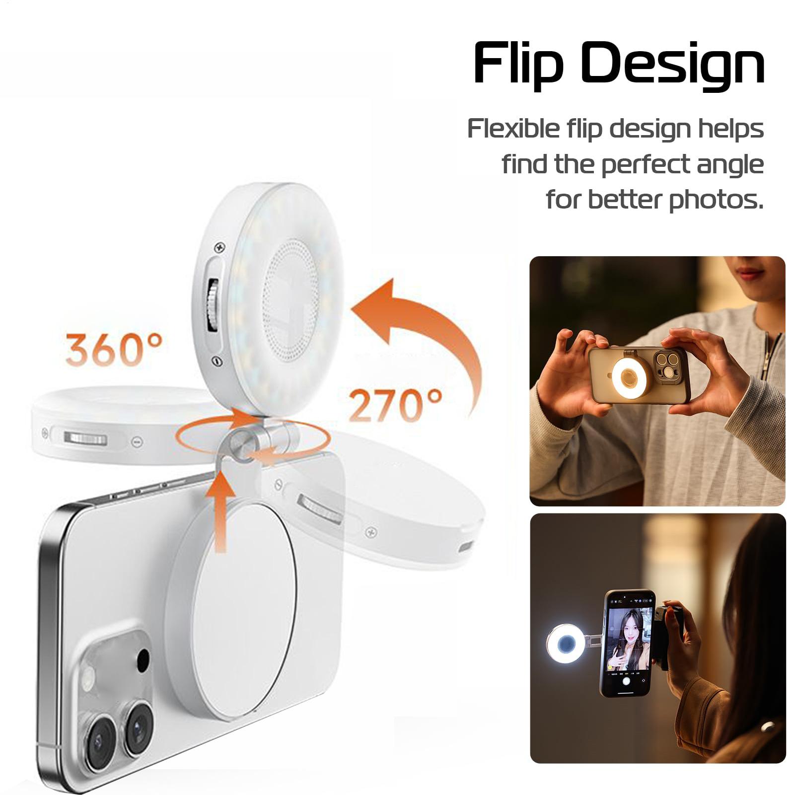 Portable Selfie Light Clip On  – обзор и цена Webcam Ring Light