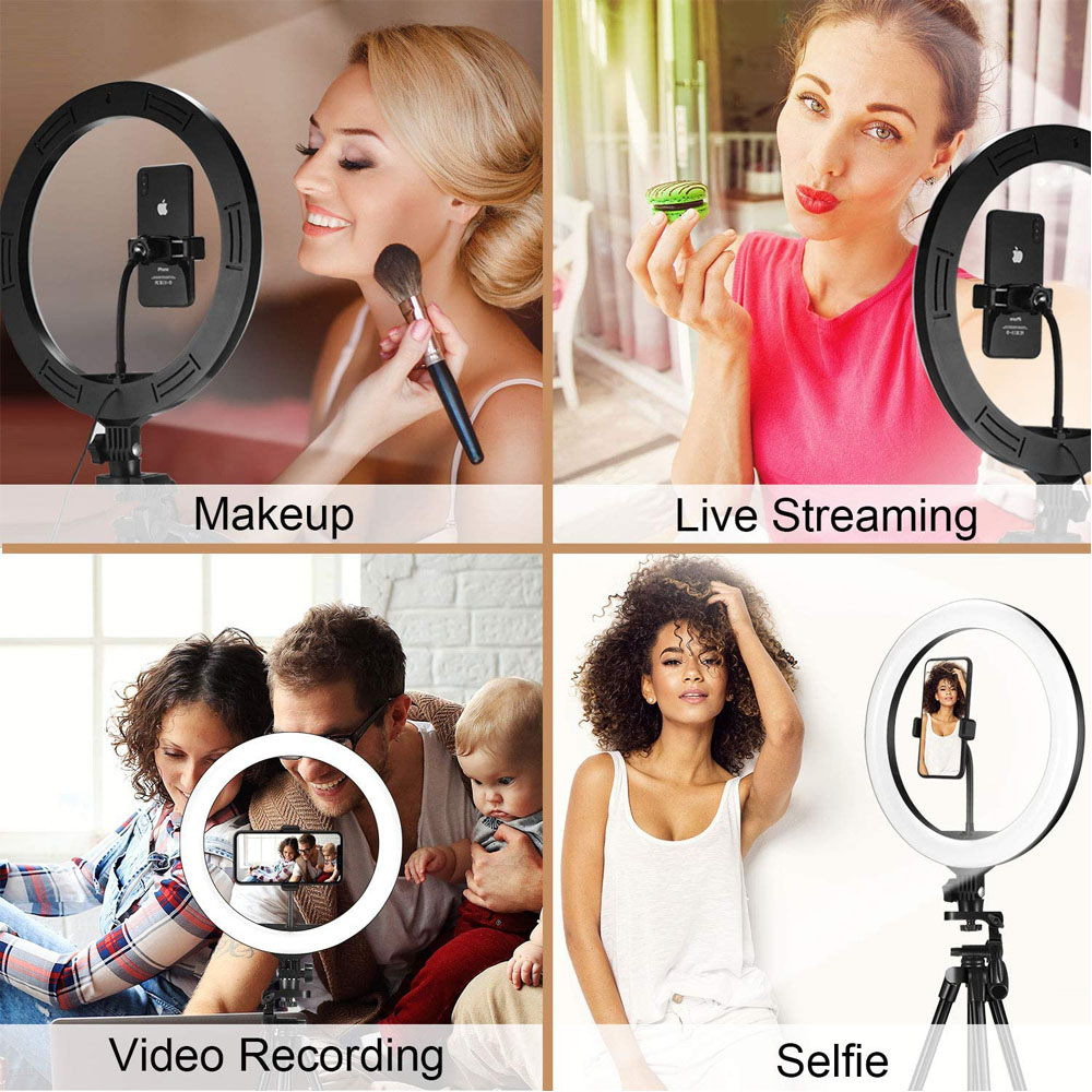 26 33CM Video Lights Dimmable  – обзор и цена Webcam Ring Light