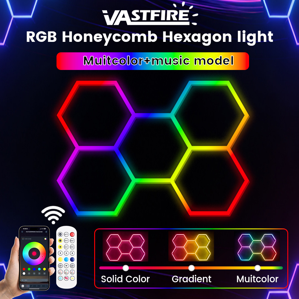 Smart RGB honeycomb hexagonal  – обзор и цена Esports Gaming Remote